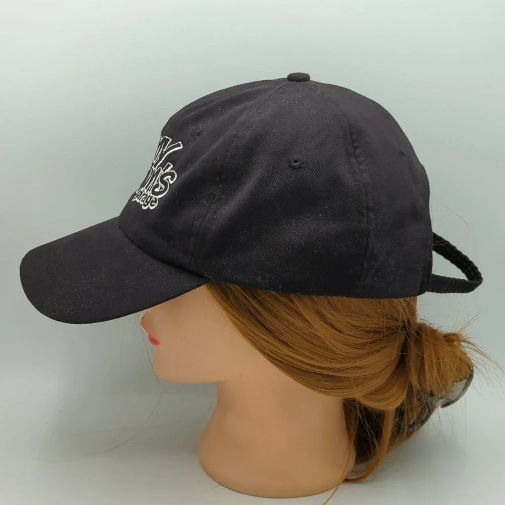 RARE Vintage Tommy Gun's Garage Chicago Dinner Theater Hat Cap Black KC
